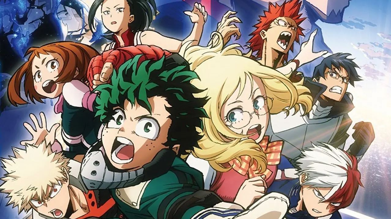 my hero academia art