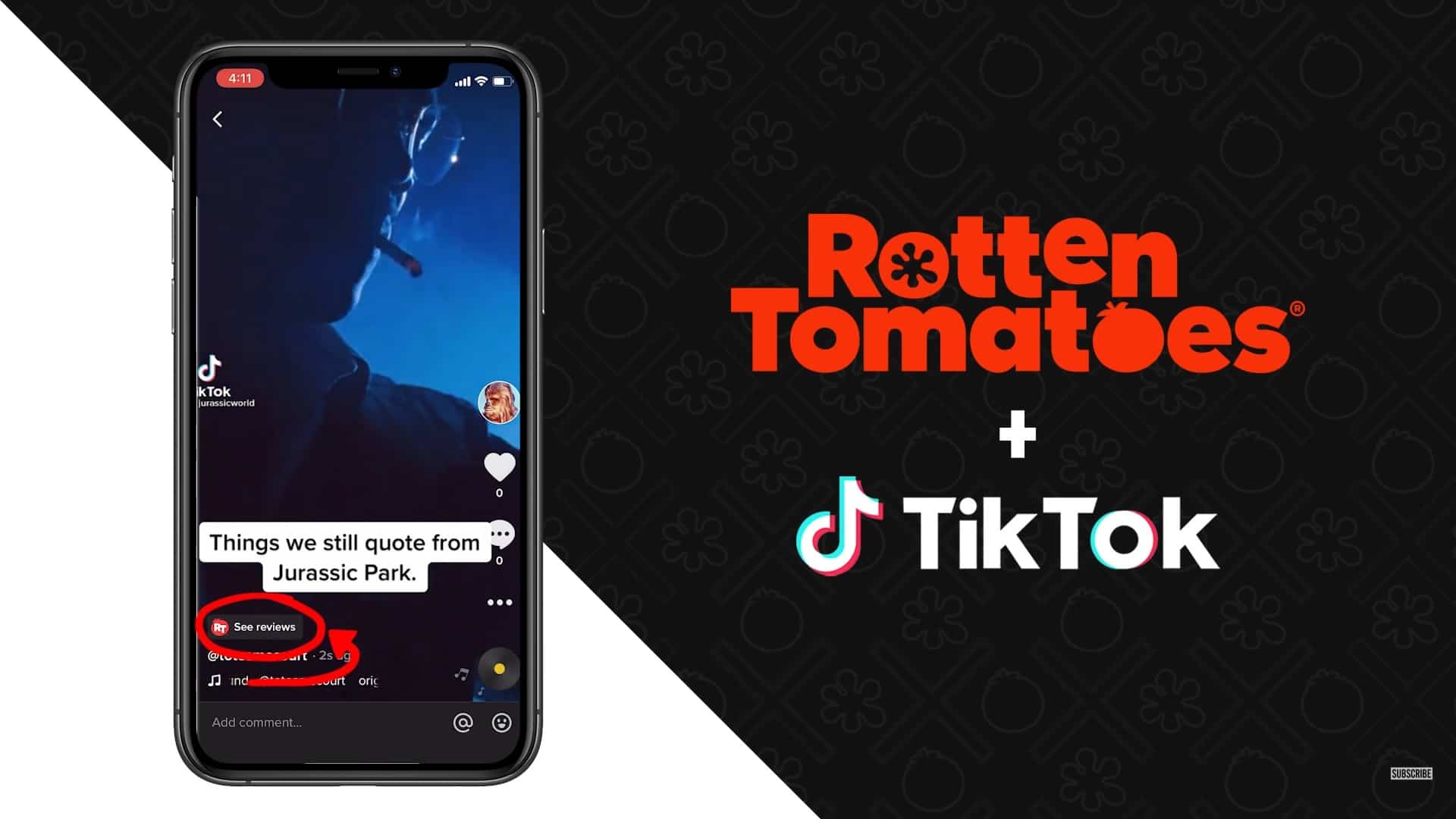 Rotten Tomatoes and TikTok partnership lets users link to ratings and reviews
