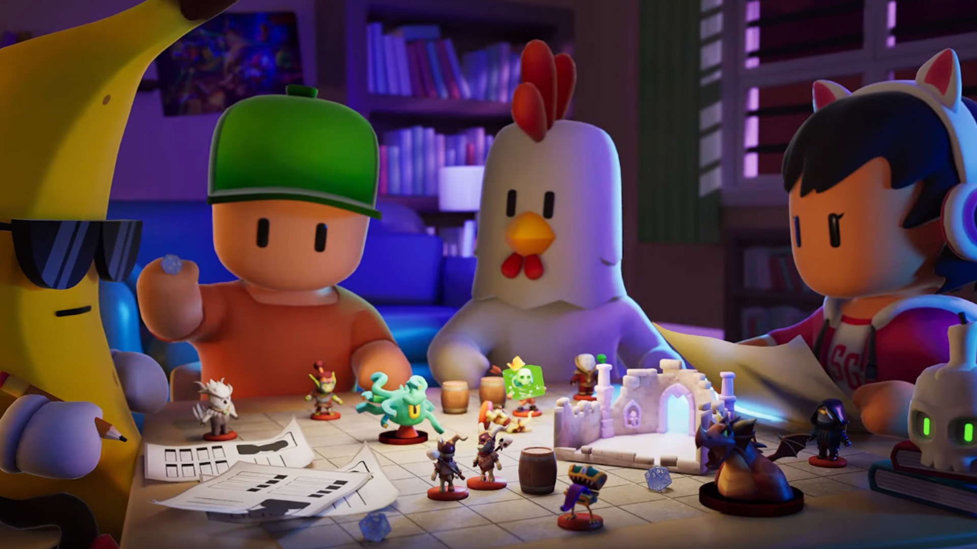 The new update for Scopely's battle royale Stumble Guys game explores the fantasy TTRPG Dungeons & Dragons through a collaboration with Hasbro.