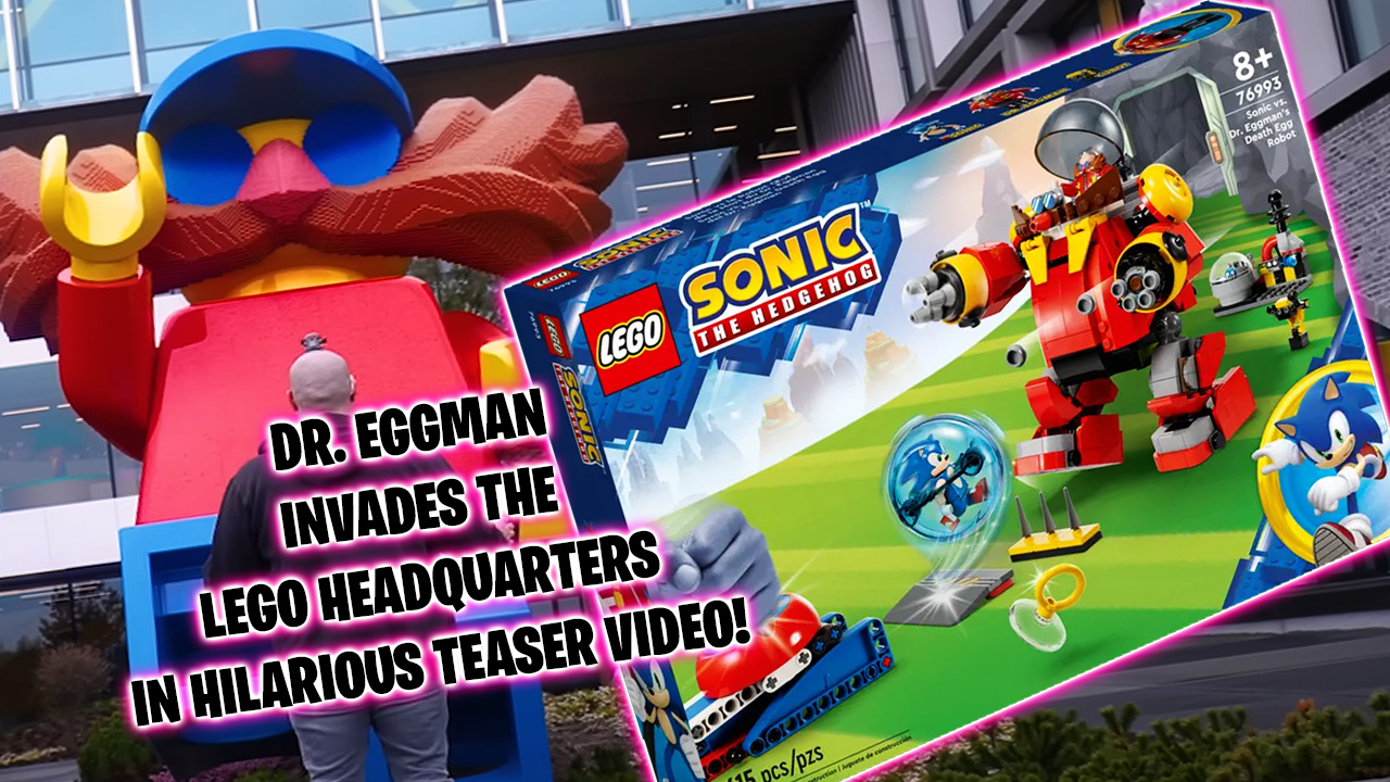 LEGO shares hilarious Dr. Eggman video teasing new SONIC playsets