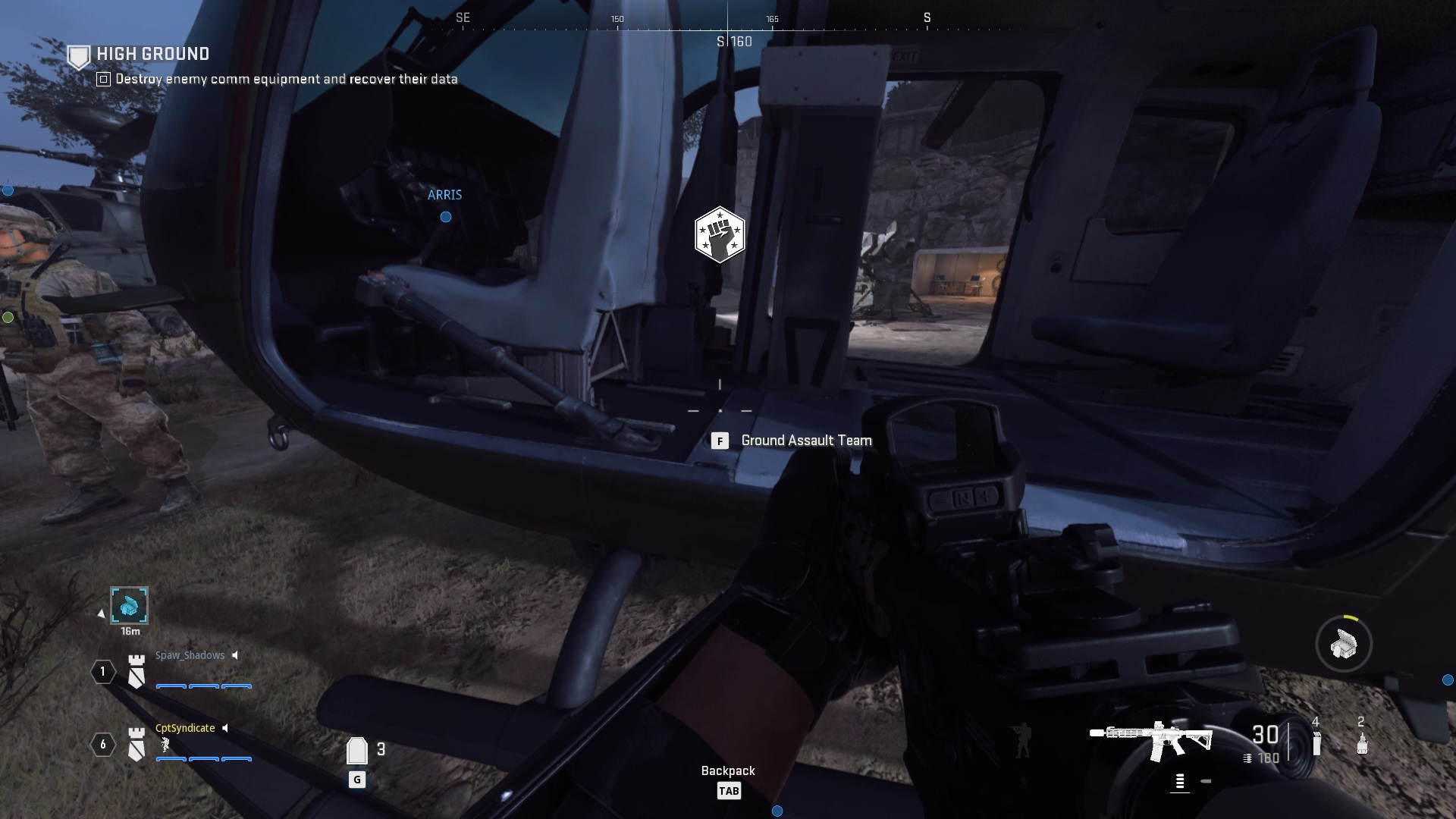 Ground Assault Team Selection High Ground