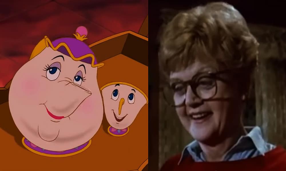 Angela Lansbury Disney Beauty And The Beast Murder She Wrote Roles