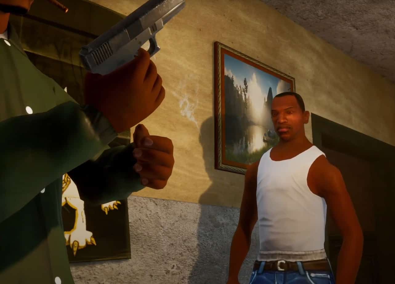 Red Dead Redemption 2 Easter Egg Found In Gta: San Andreas Definitive Edition