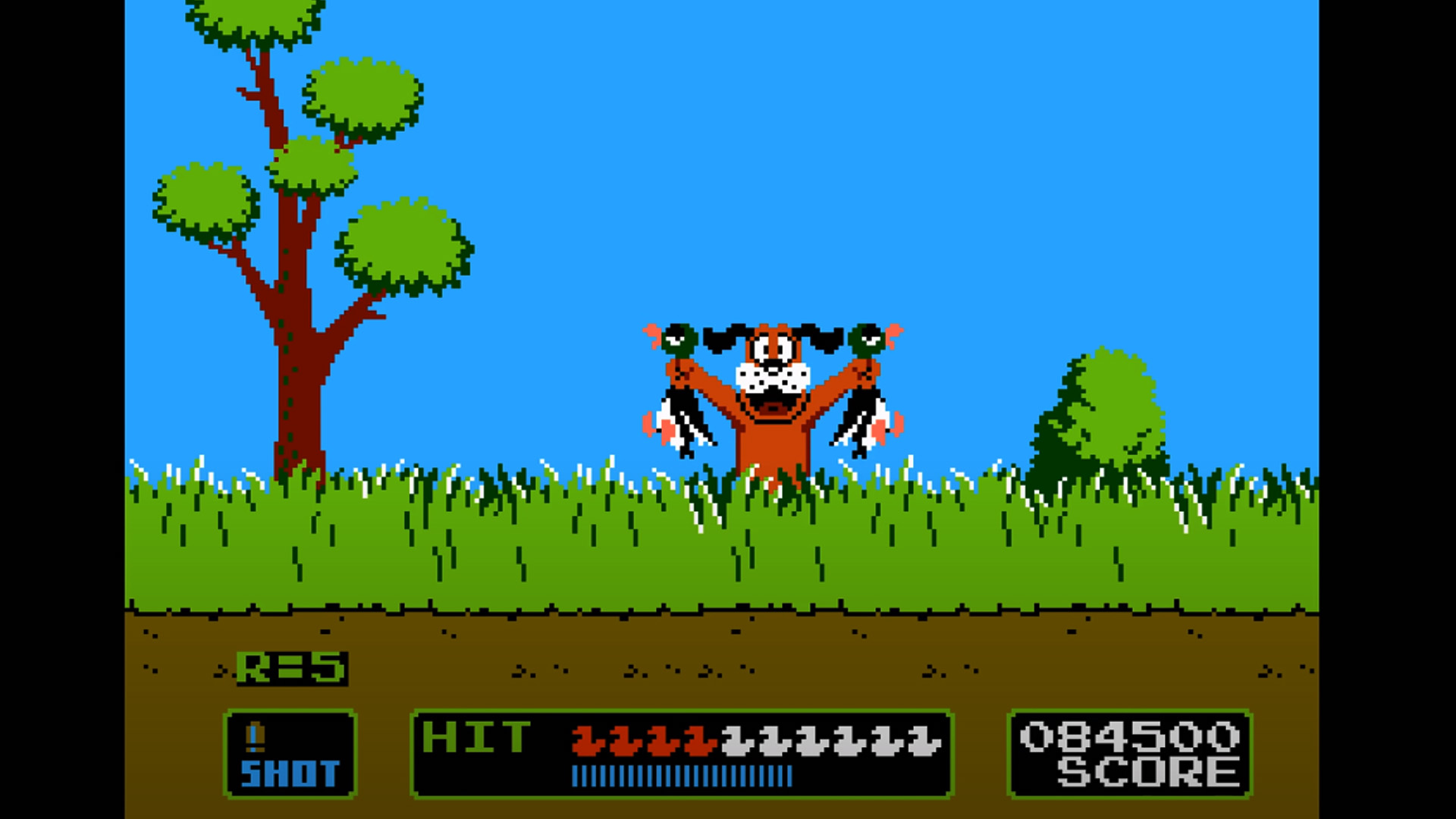 There were first person shooter games using a light gun before Nintendo's Duck Hunt. But the instant gratification (or frustration) of the Dog with you was unique for its time.