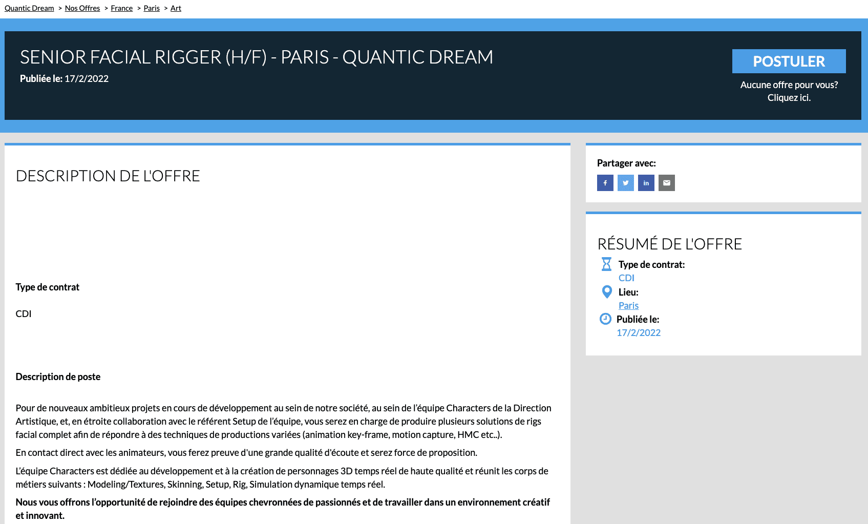 as of today , with a published date of February 17, 2022.