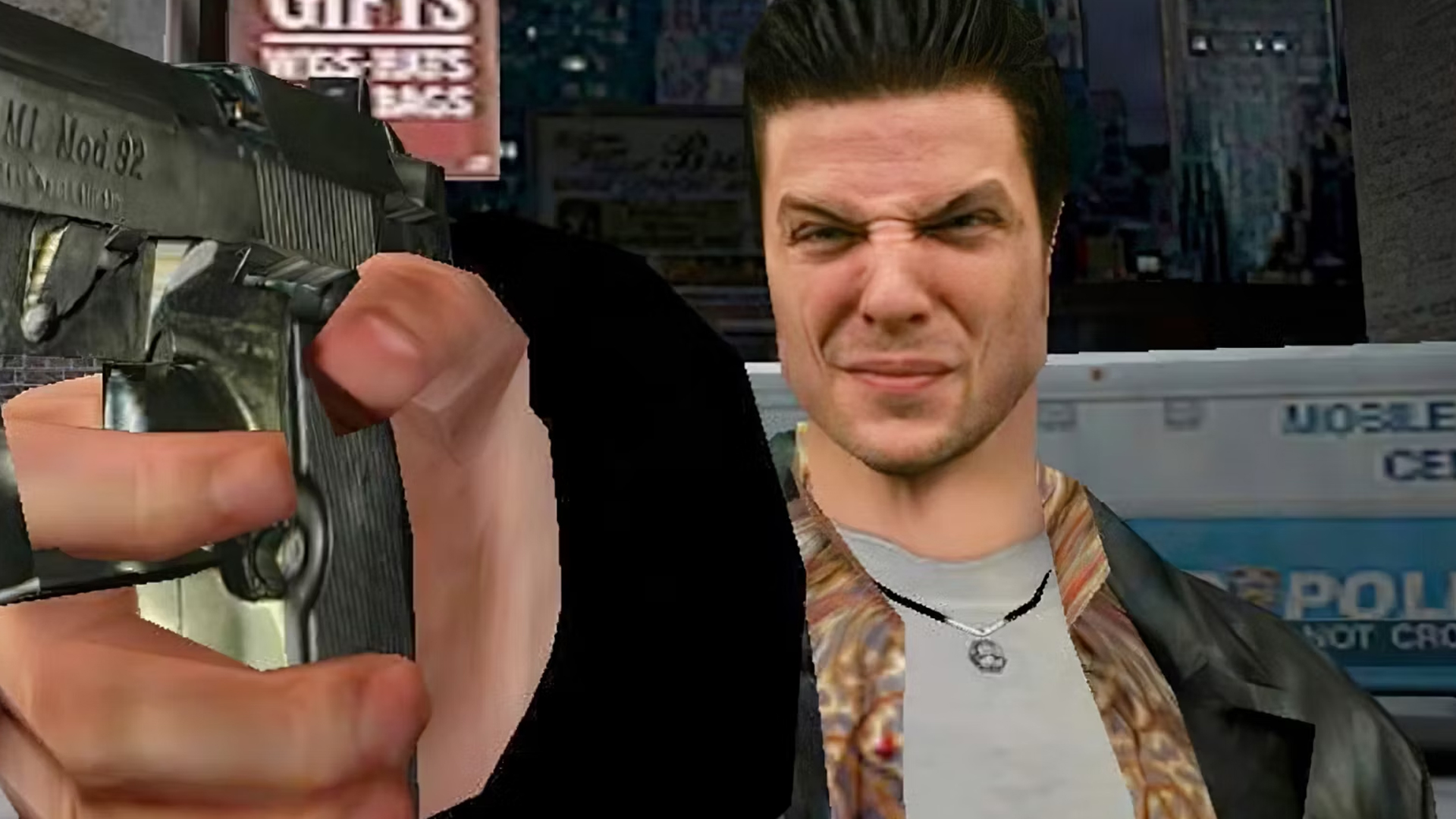 Sam Lake was the face model for the original Max Payne.
