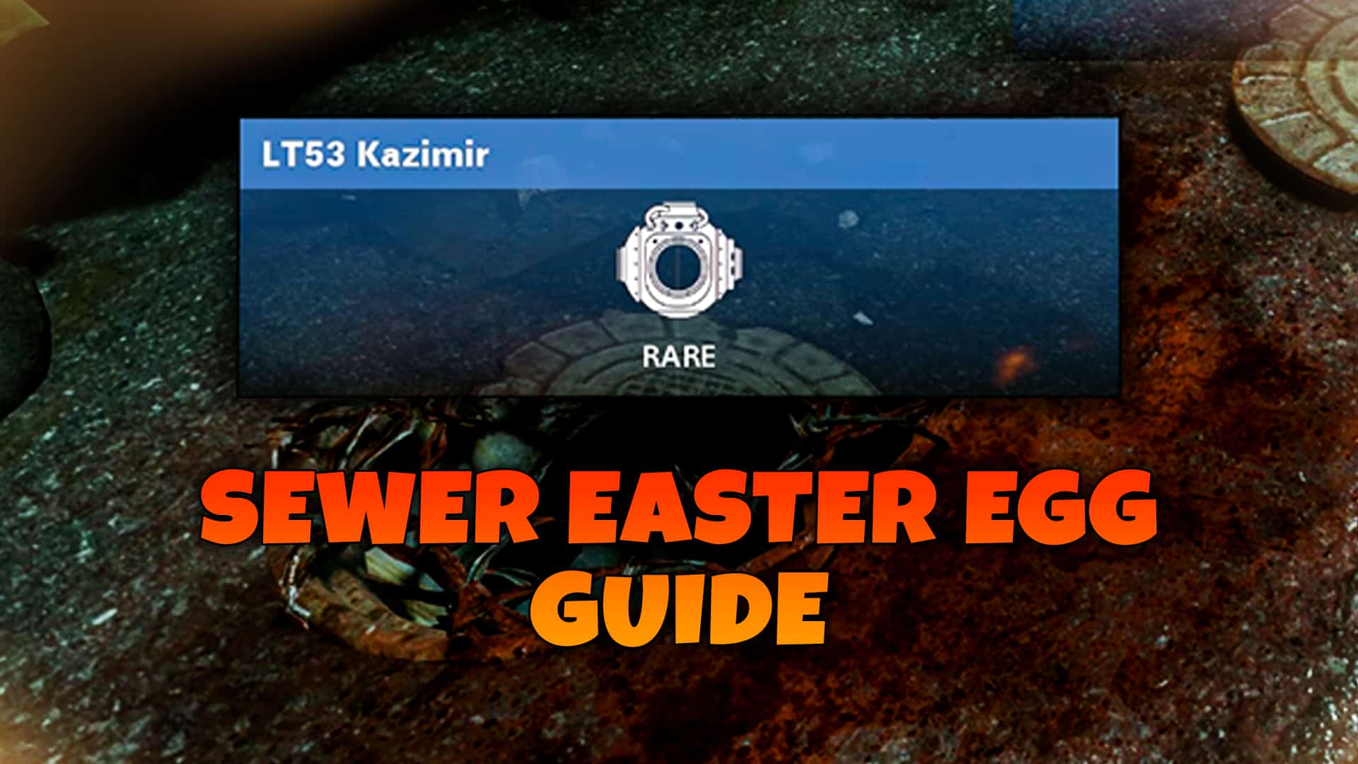 Sewer Side Easter Egg On Mauer Der Toten (Free Perk, Salvage & LT53 Kazimir) - Black Ops Cold War: Zombies