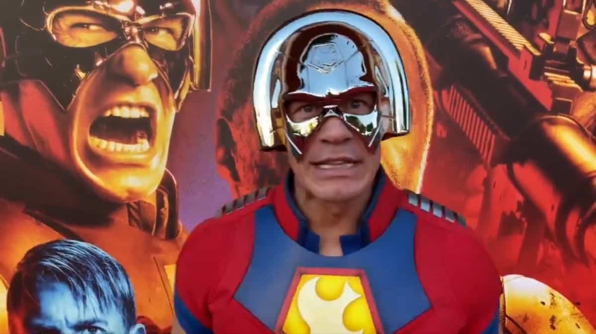 John Cena Goes Full Peacemaker In The Suicide Squad Premiere