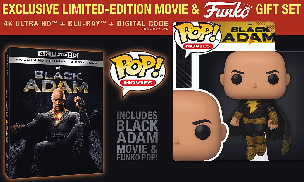 Black Adam Warner Bros Digital Release Thanksgiving November Walmart