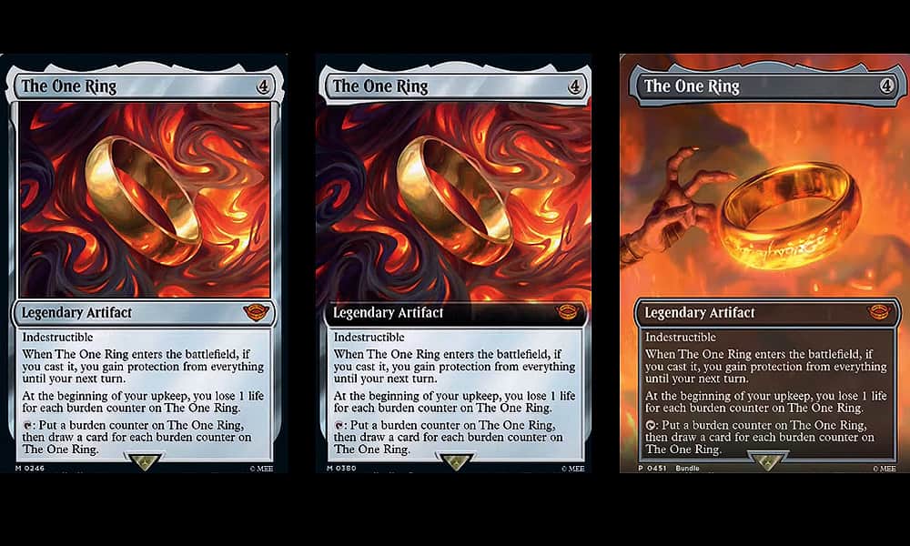 the-lord-of-the-rings-magic-the-gathering-aragorn-mixed-reactions-VERSIONS