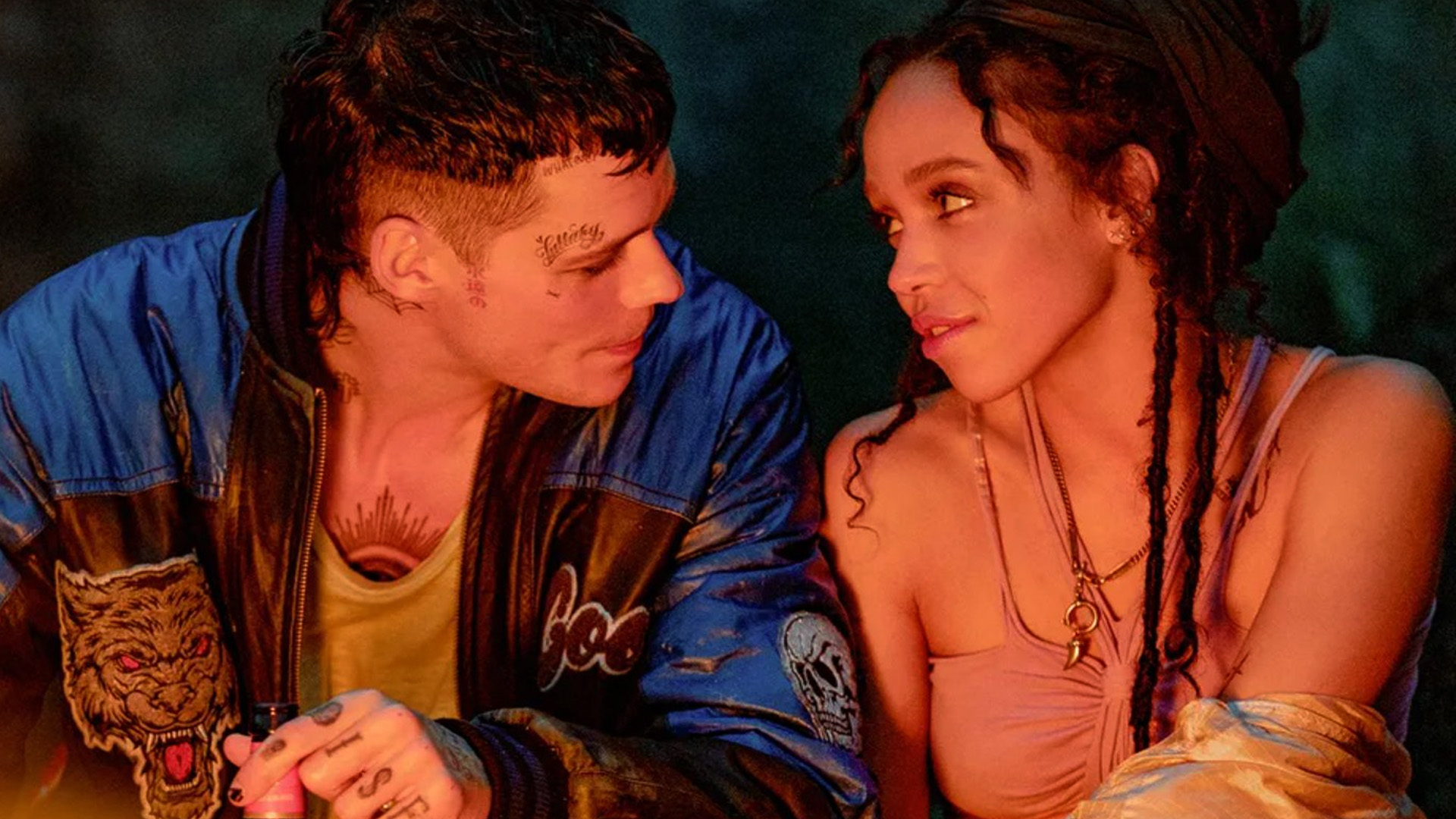 The first look photos of The Crow reboot includes Bill Skarsgård as Eric Draven and FKA Twigs as Shelly Webster. According to reports, the reboot will have more screen time dedicated to how their relationship developed before the tragedy that befalls the couple.