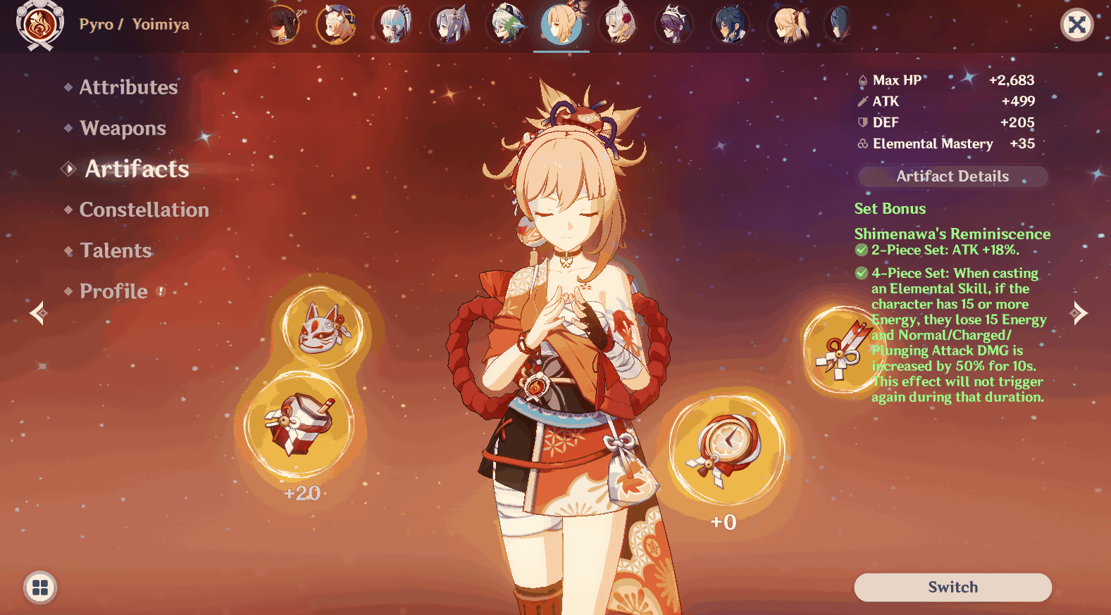 Top Builds For Yoimiya In Genshin Impact