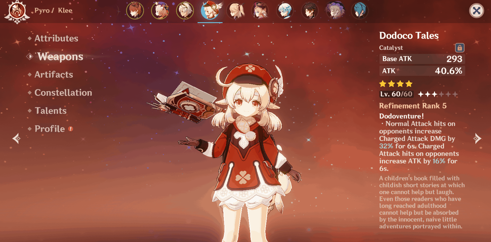 Top Builds For Klee In Genshin Impact