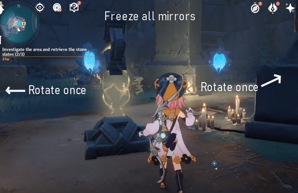 Bunkoku Enigma Quest Walkthrough In Genshin Impact