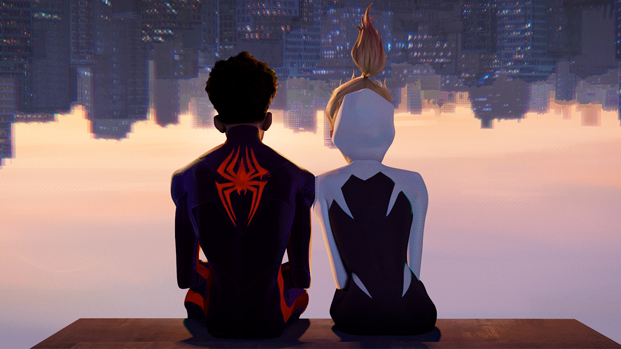 spider man across the spider verse art