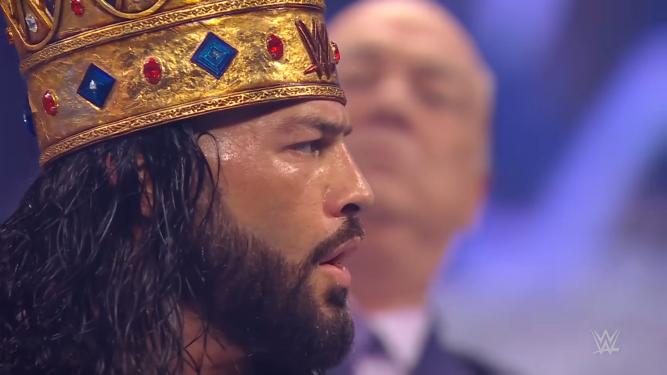 Roman Reigns may defend his title belt at Crown Jewel in November