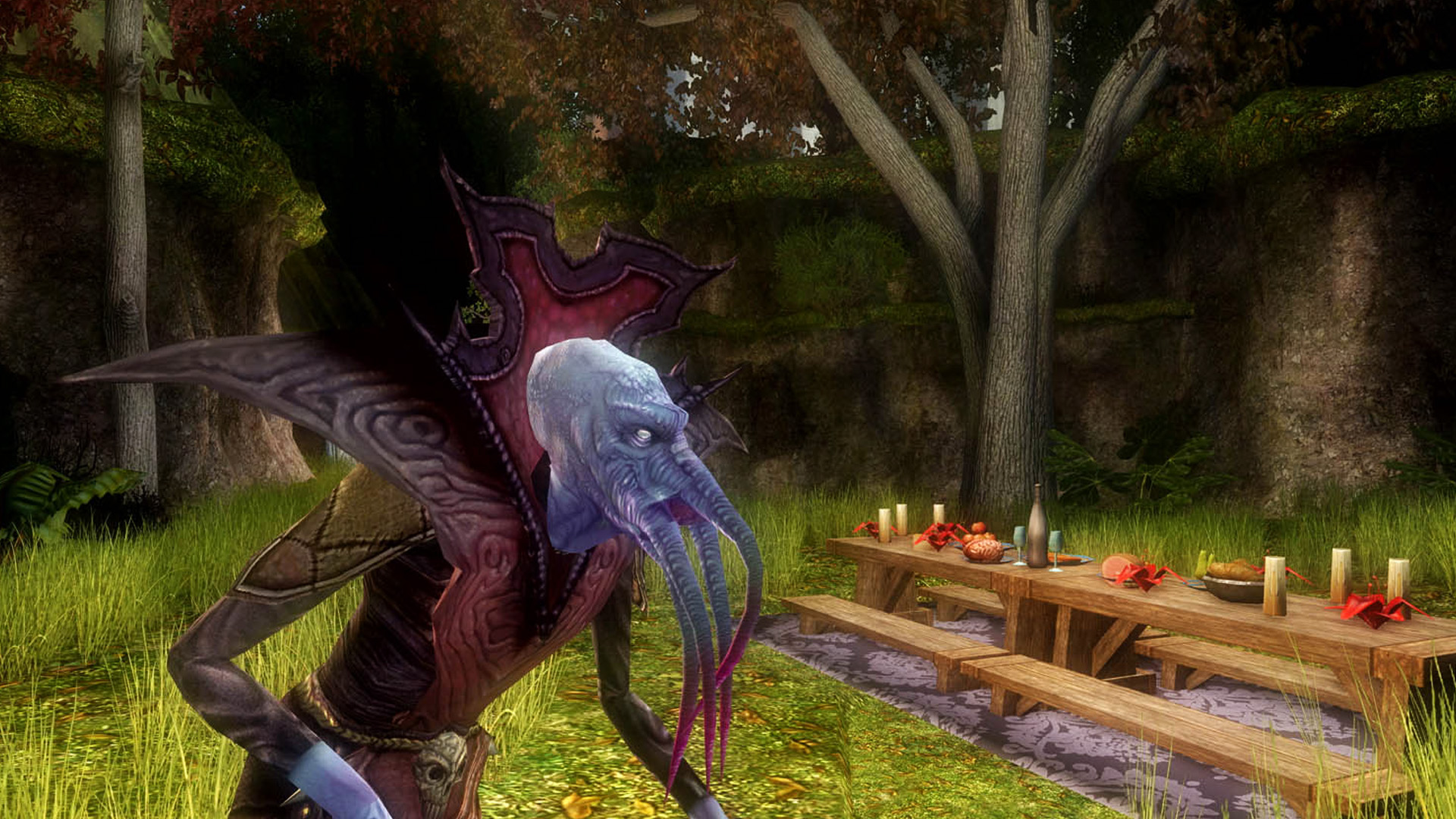 Baldur's Gate 3 isn't the only Dungeons & Dragons game where you can have a mindflayer romance someone. Though you do have to work a bit harder to prepare the perfect date for an Illithid.