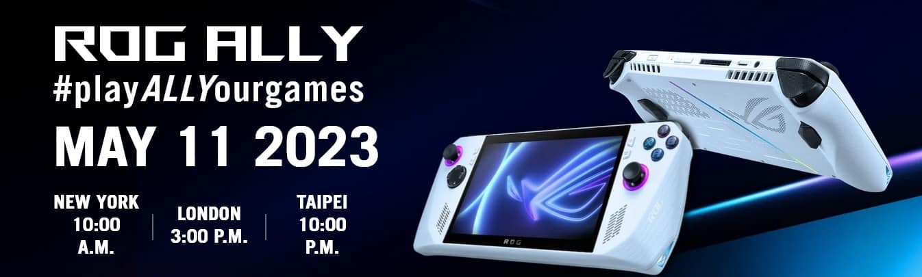 ASUS to reveal more about ROG Ally on May 11