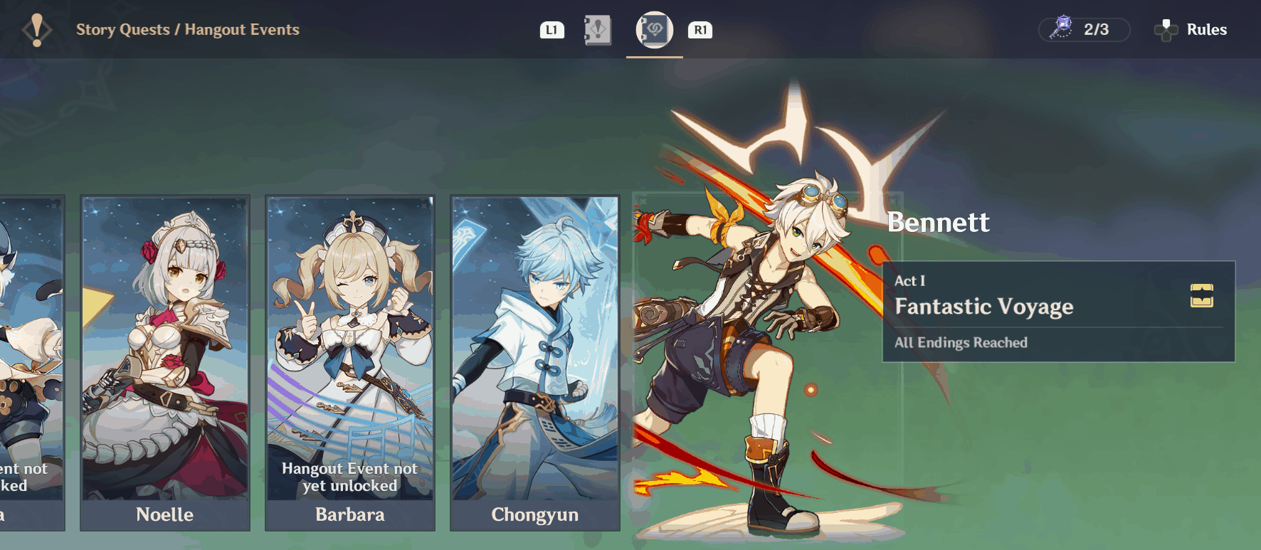 Bennett Hangout Event Guide For Genshin Impact