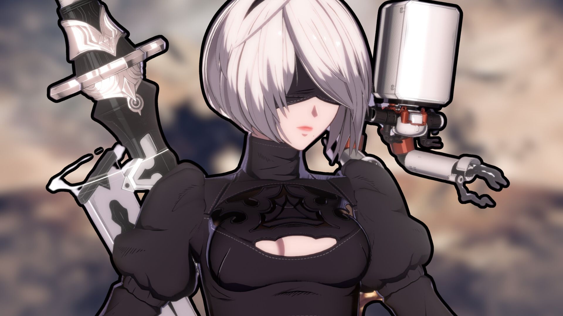 2B From NieR: Automata Is More NSFW Than Ever In Granblue Fantasy Versus