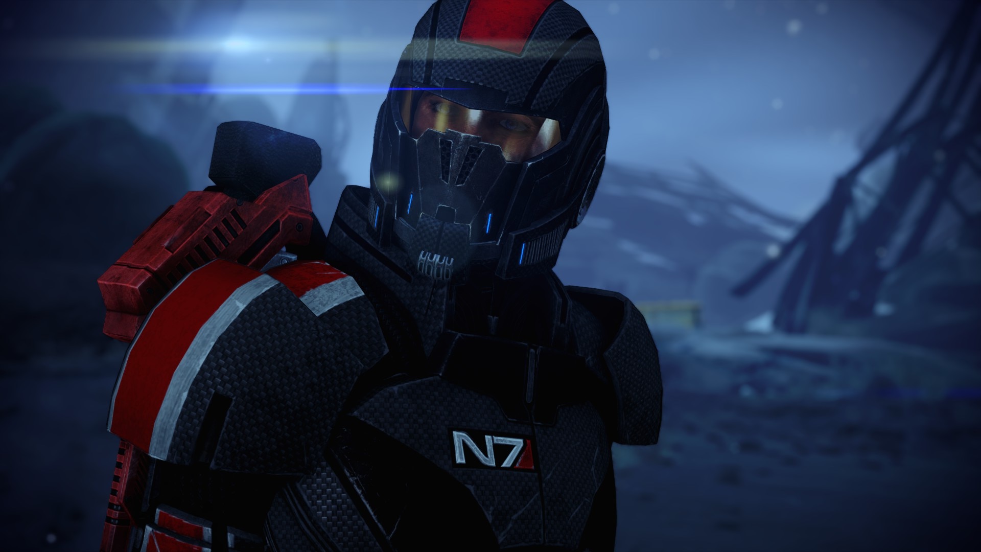 Bioware did an excellent job giving players a blank slate as a lead character that they could impress themselves upon.