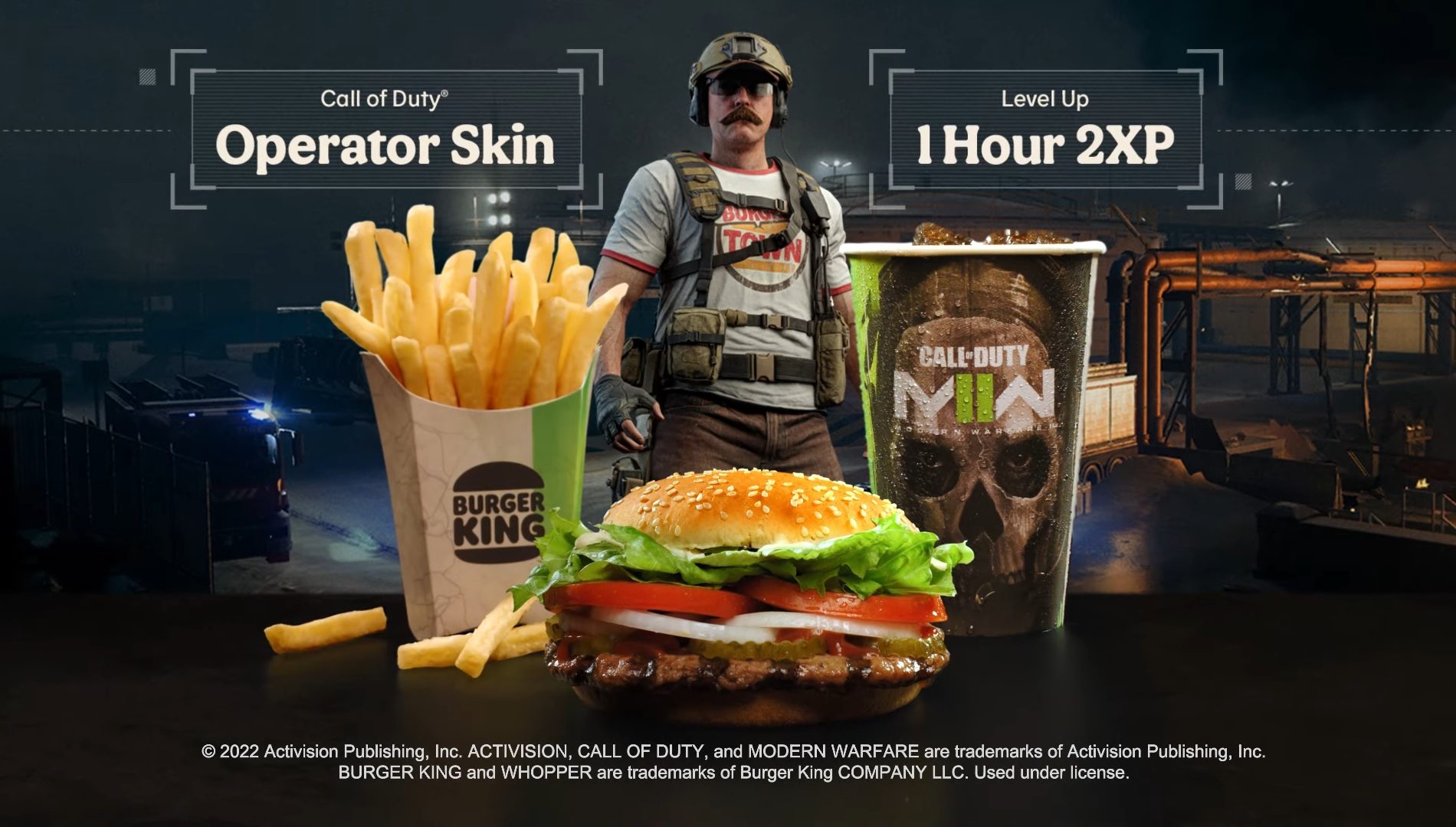 How to unlock the Burger King skin in Modern Warfare 2