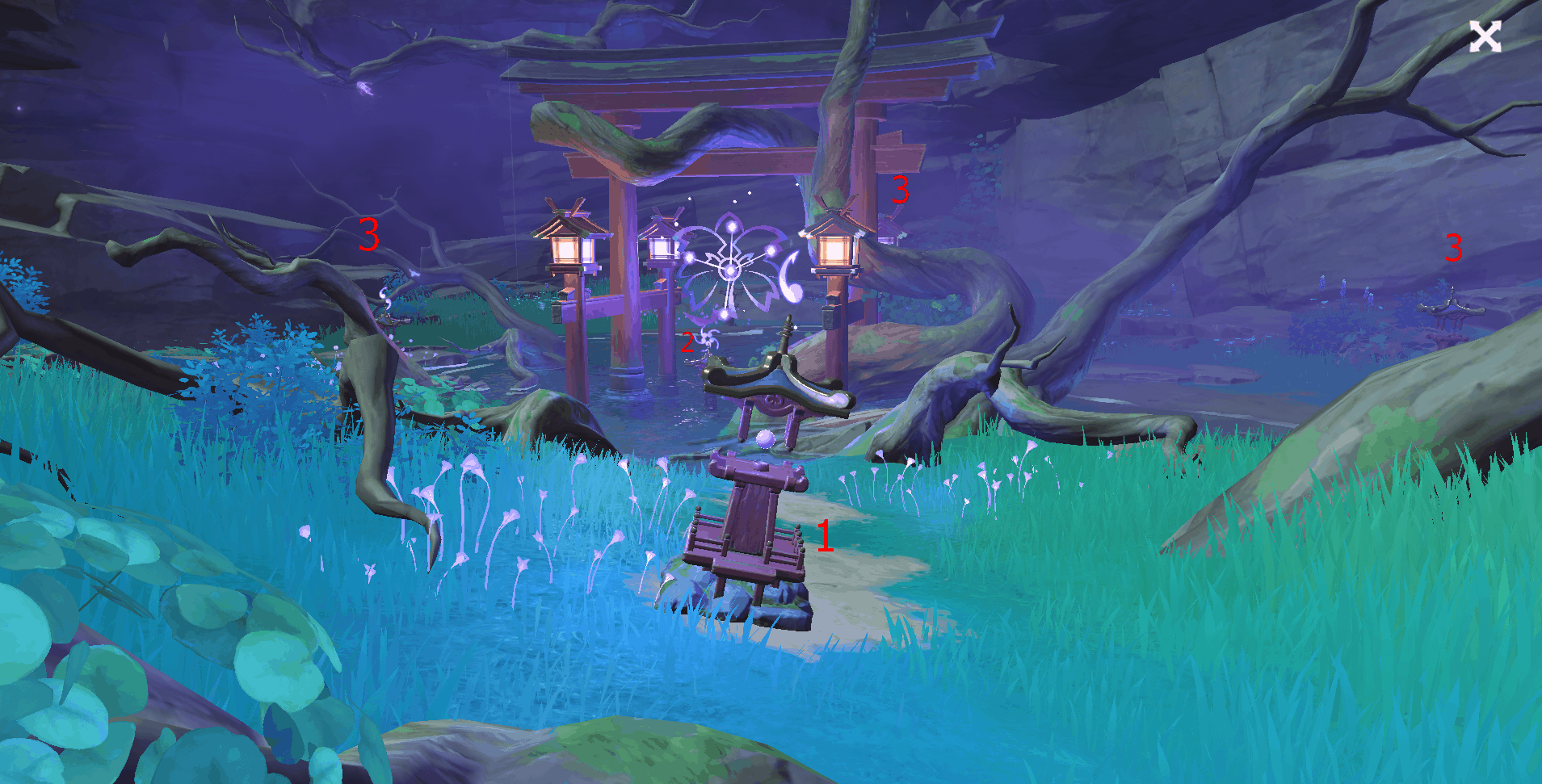 Genshin Impact - Sacred Sakura Cleansing Ritual Complete Walkthrough