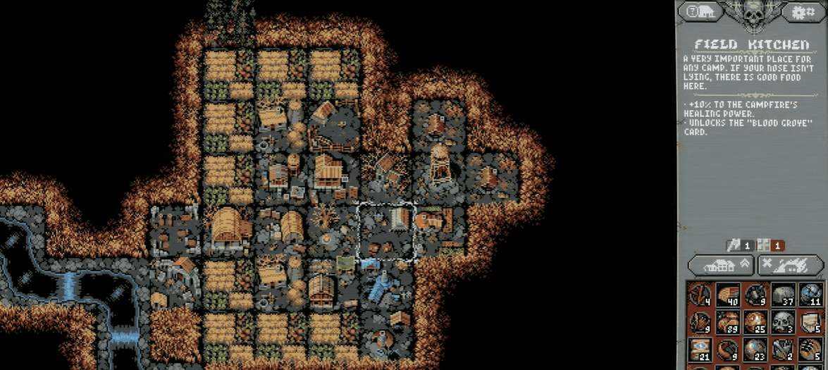 Camp Buildings Guide In Loop Hero