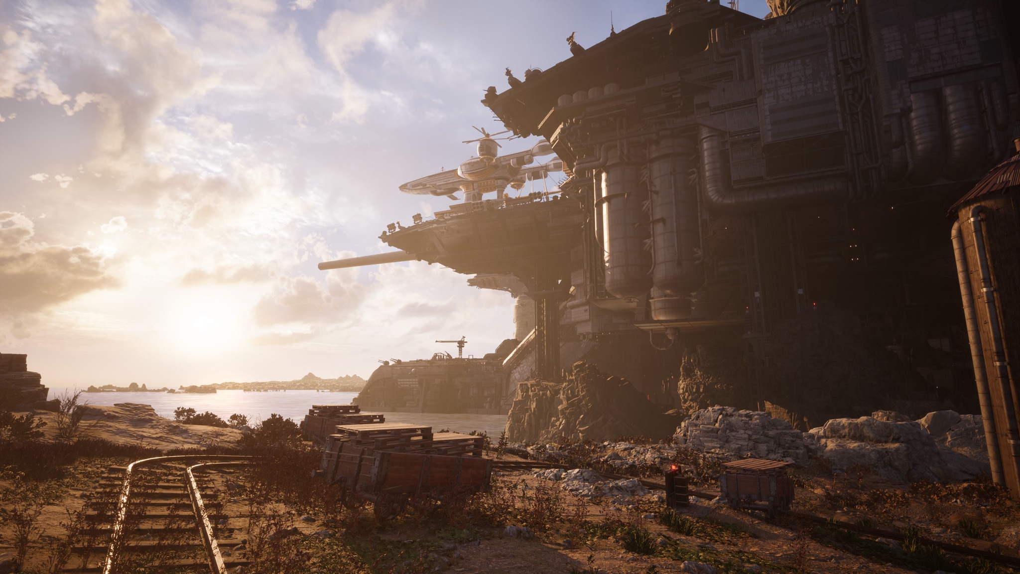 Just in case you missed it, that's the Highwind right there in the background.