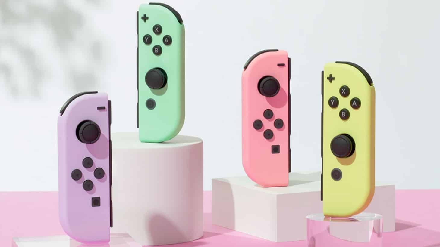When are the new Nintendo pastel Joy-Cons coming out?