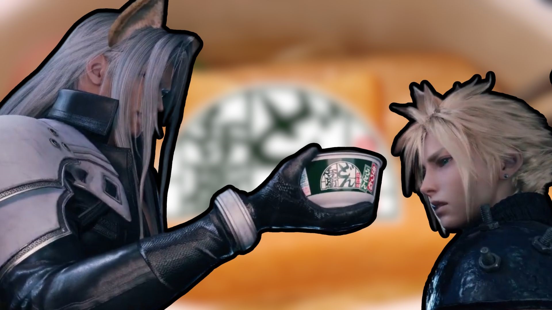 Sephiroth Is The One-Winged Dongitsune in Latest Final Fantasy 7 Rebirth Ad