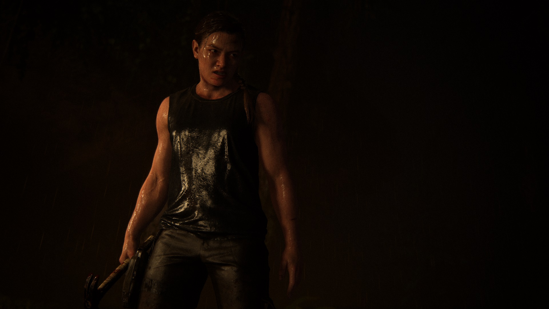 Abby's physicality is one of her defining straits.