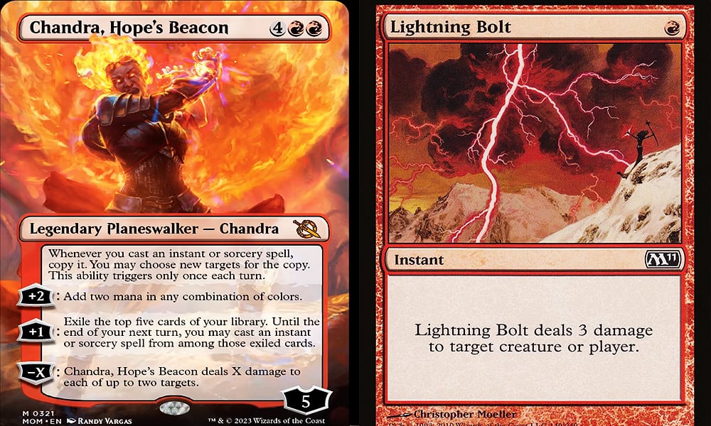 Magic-the-gathering-mtg-planeswalker-oathbreaker-format-CHANDRA-BOLT