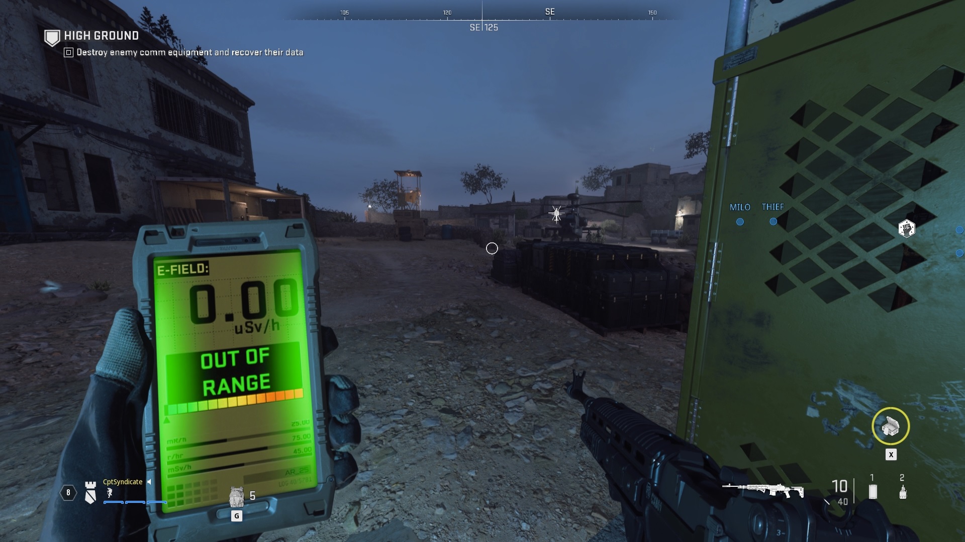 Geiger Counter High Ground