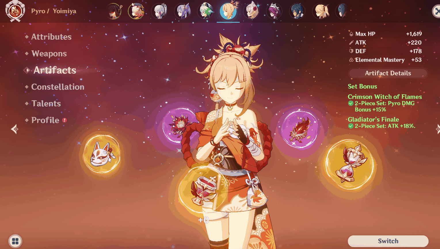 Top Builds For Yoimiya In Genshin Impact