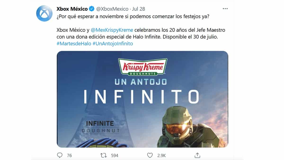 Krispy Kreme Uk Announces Xbox-branded Doughnuts