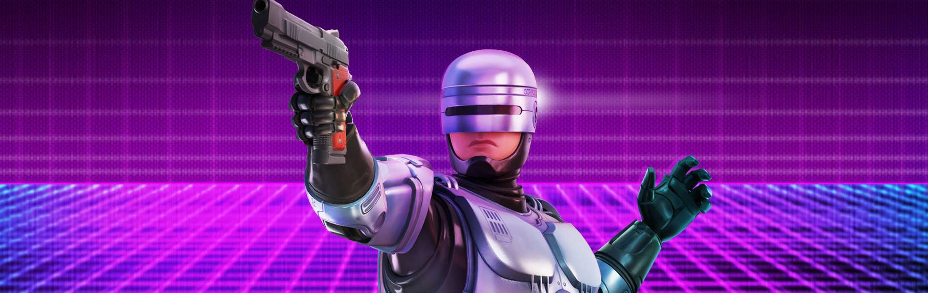 The Fortnite Robocop skin is now online