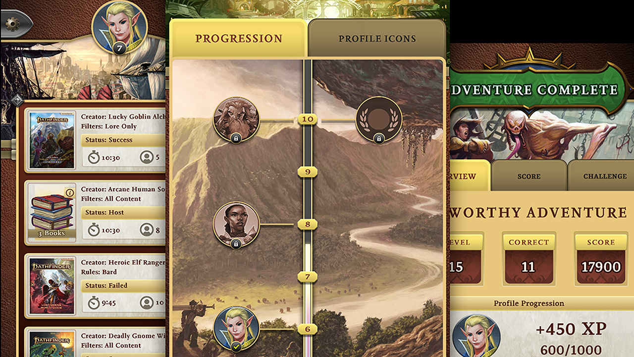 pathfinder-lore-masters-paizo-android-ios-trivia-game-XP-LEVEL