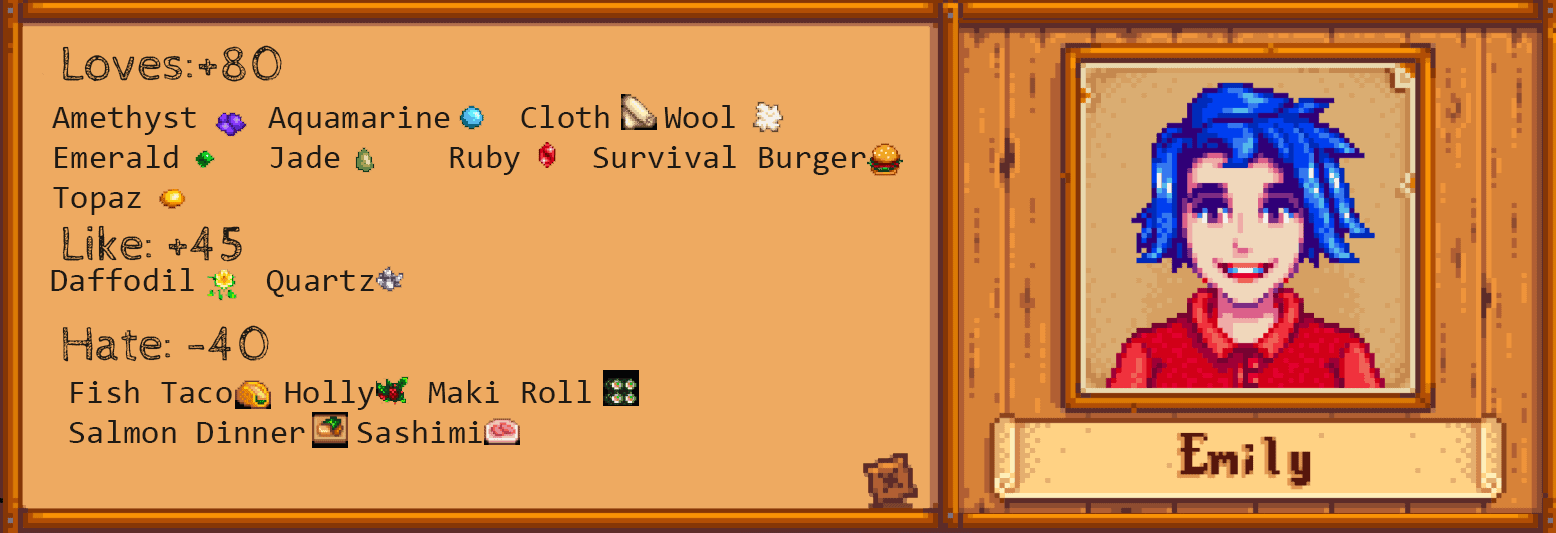 Gifting And Marriage Guide: Stardew Valley