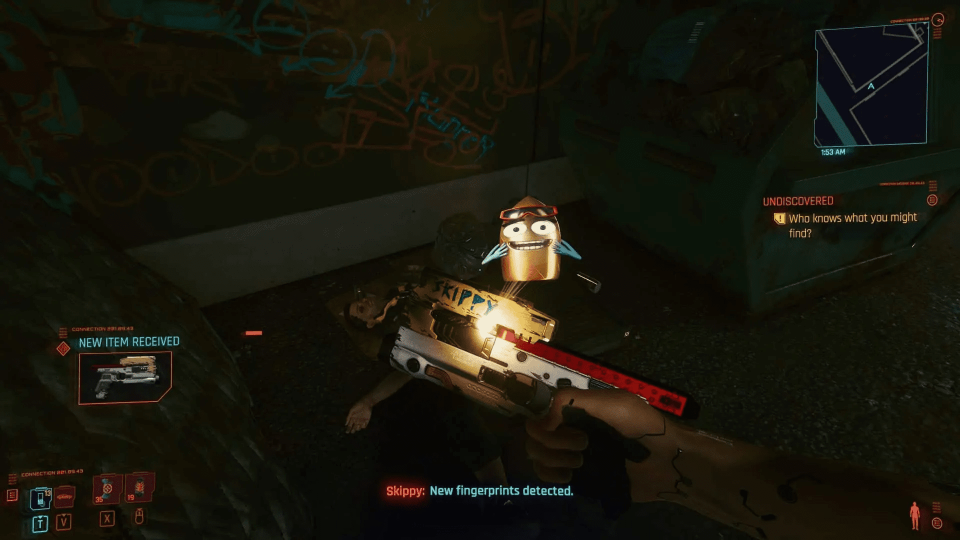 Best Cyberpunk 2077 Handgun: How To Find Skippy