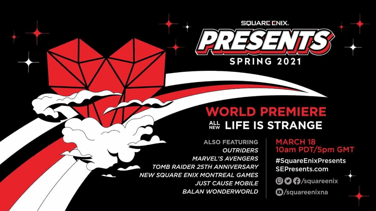 New Square Enix Presents Showcase Announced For March 18