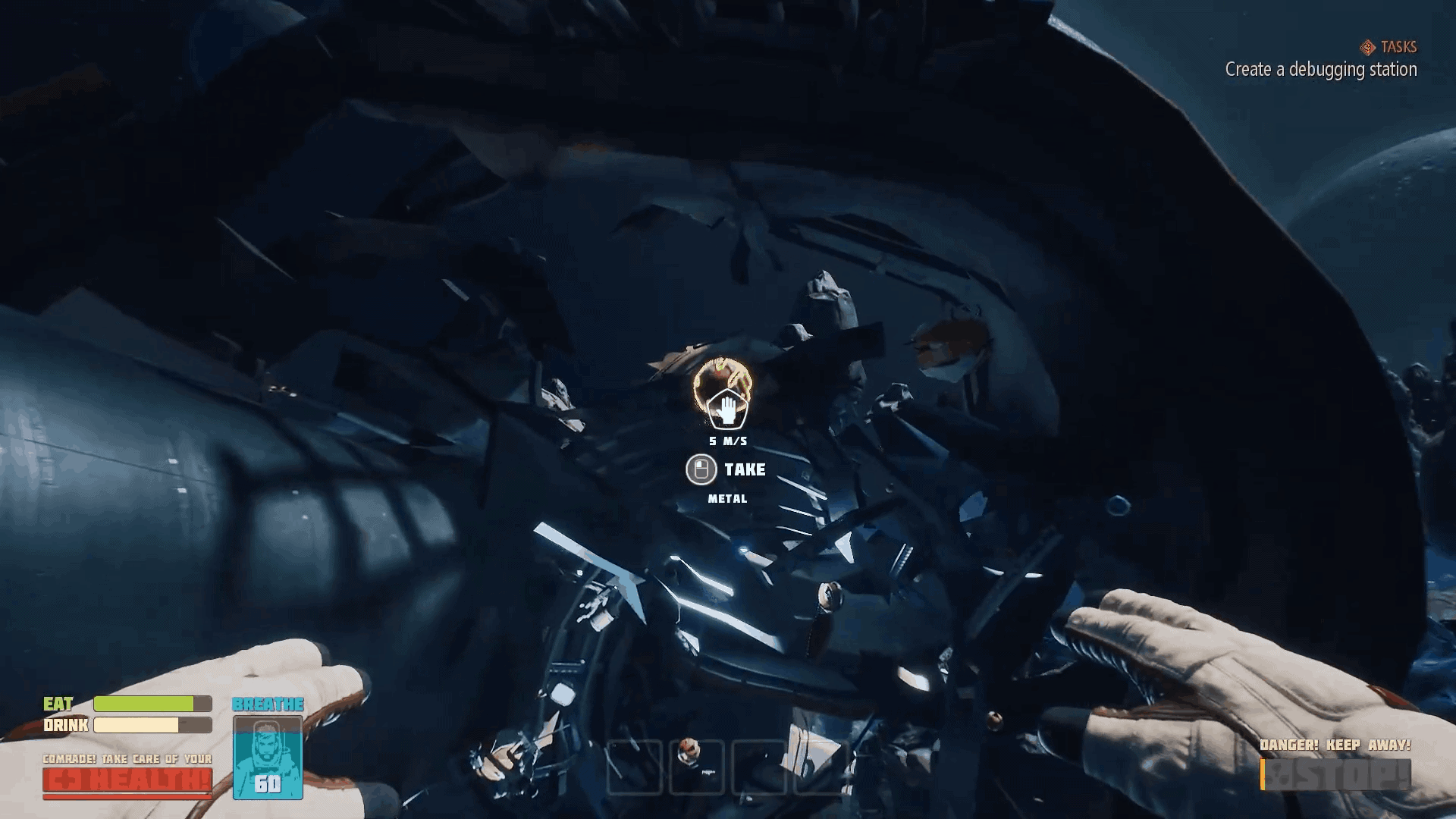 How To Craft A Debugging Station In Breathedge