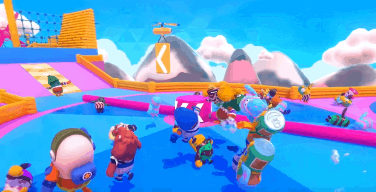 Fall Guys Dropping To Switch