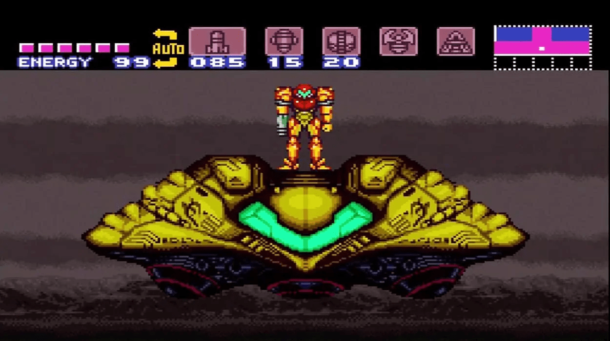 The Super-secret Super Metroid Developers' Map