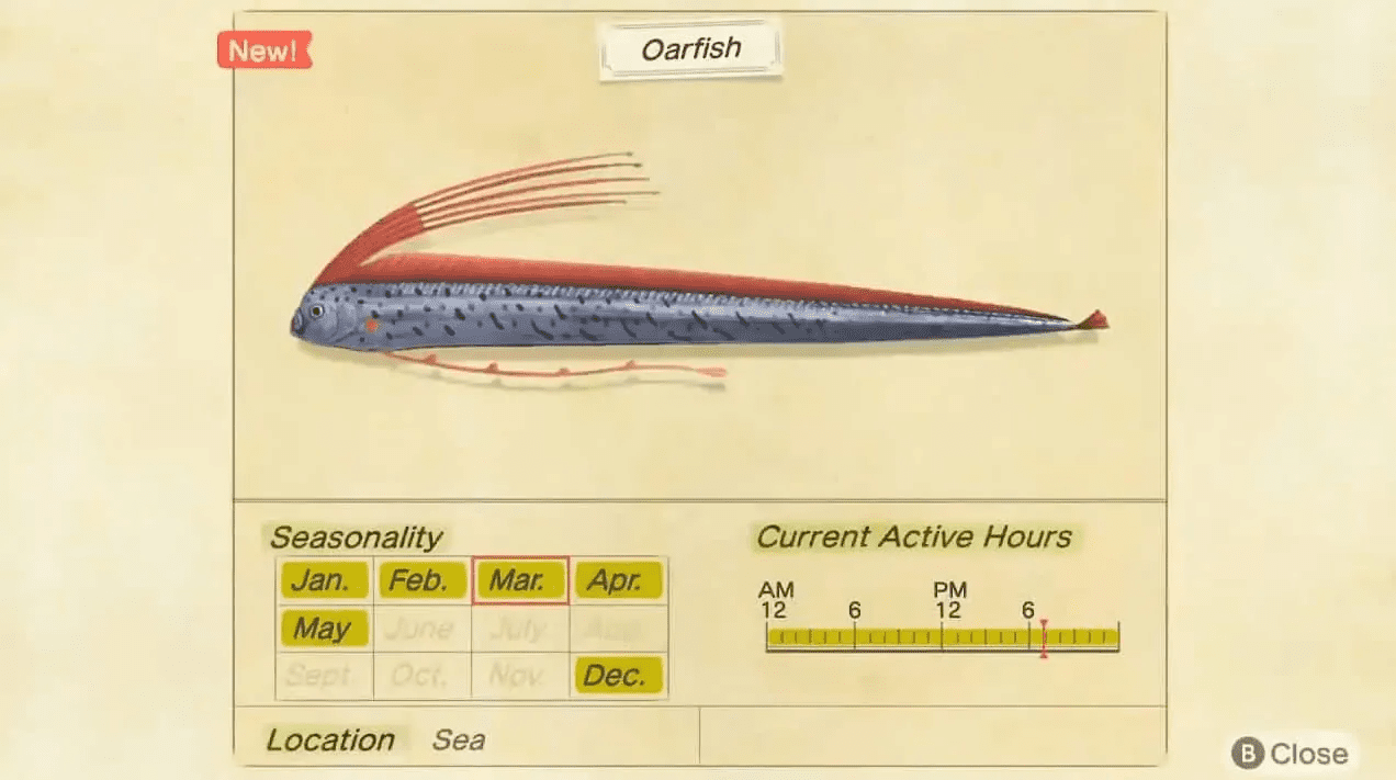 How To Catch An Oarfish In Animal Crossing