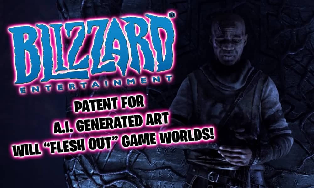 Blizzard patent will generate AI images to flesh out games