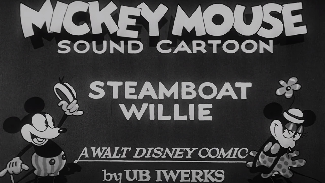 Steamboat Willie was the first appearances of both Mickey and Minnie Mouse. However, it was actually the third produced Mickey Mouse animated short, along with Plane Crazy and The Gallopin' Gaucho.