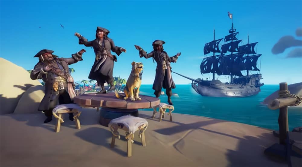 Captain Jack Sparrow Arrives In Sea Of Thieves