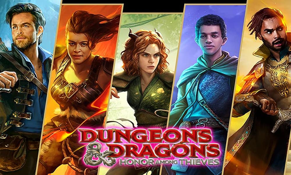 Dungeons & Dragons: Honor Among Thieves reveals main cast character sheets