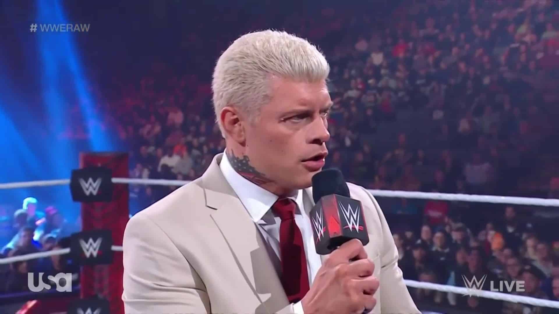 cody rhodes vs roman reigns wrestlemania